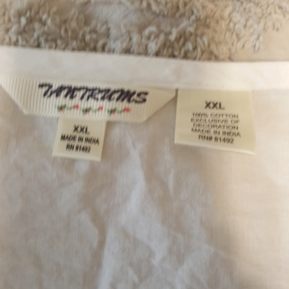 lightweight 100% cotton blouse with embroidery - Picture 5 of 5